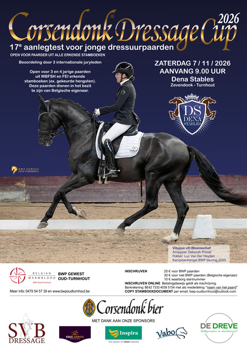 Corsendonk Dressage Cup 2026